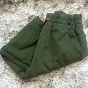Green Figs Jogger Scrub Pants